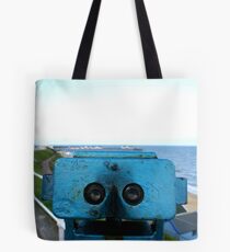 binoculars viewpoint Tote Bag