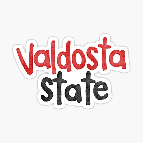 "Valdosta state sticker " Sticker by adisensmith Redbubble