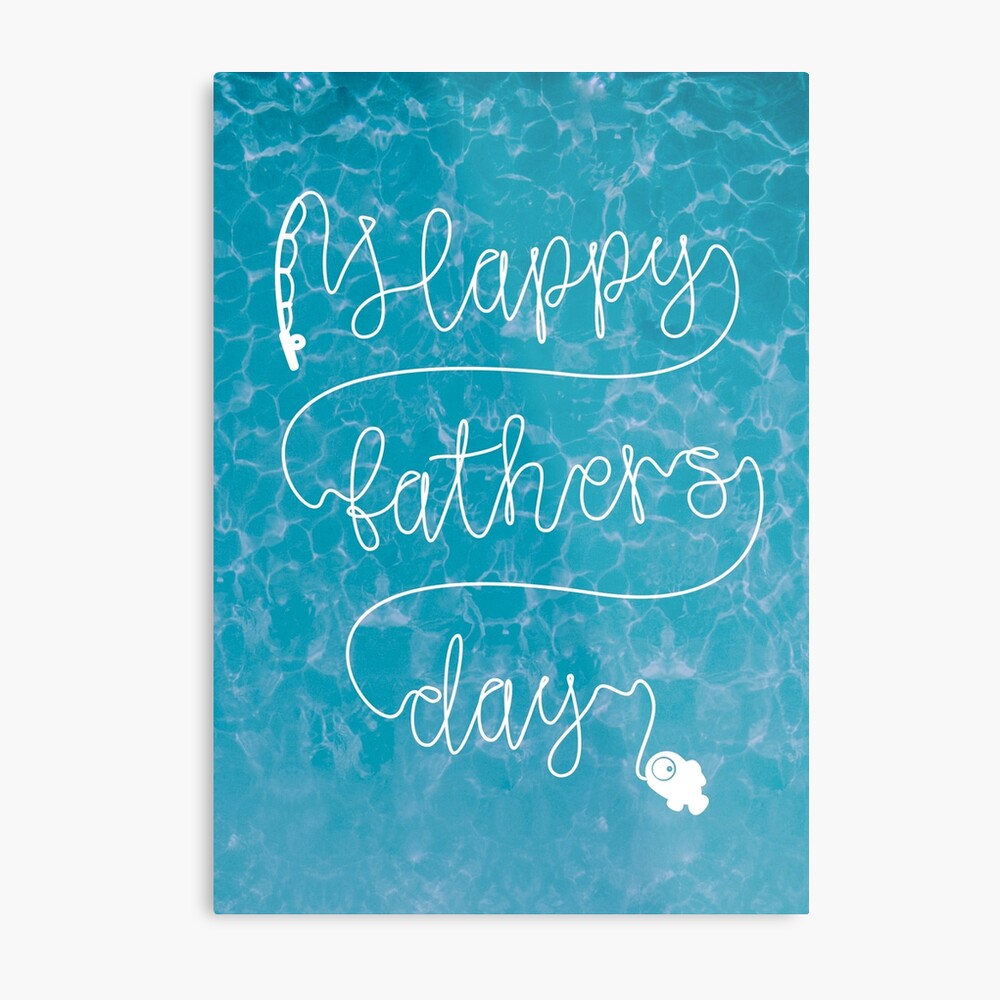 Happy Birthday Dad Fishing Line Design Greeting Card for Sale by  LTFRstudio