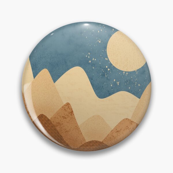 Item preview, Brown & Blue Mountains Landscape designed and sold by kalisteananda.