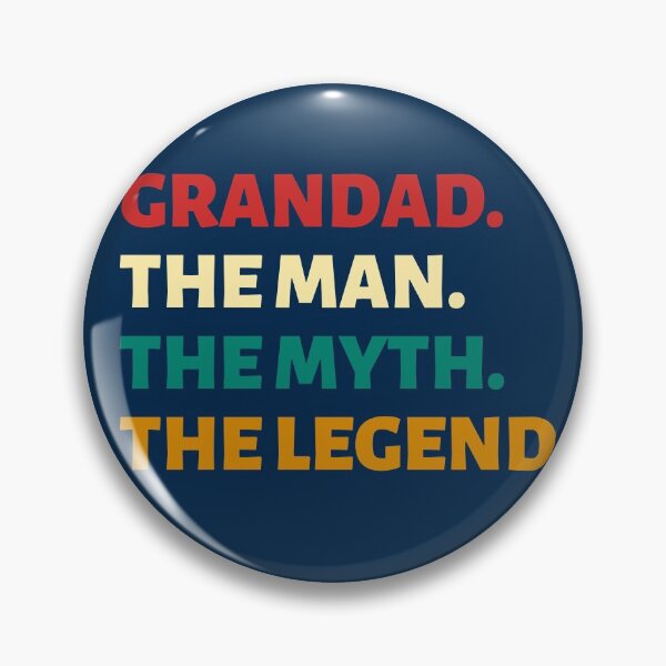 Item preview, Grandad The Man The Myth The Legend  designed and sold by Combistudios.