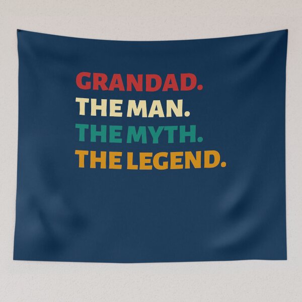 Item preview, Grandad The Man The Myth The Legend  designed and sold by Combistudios.