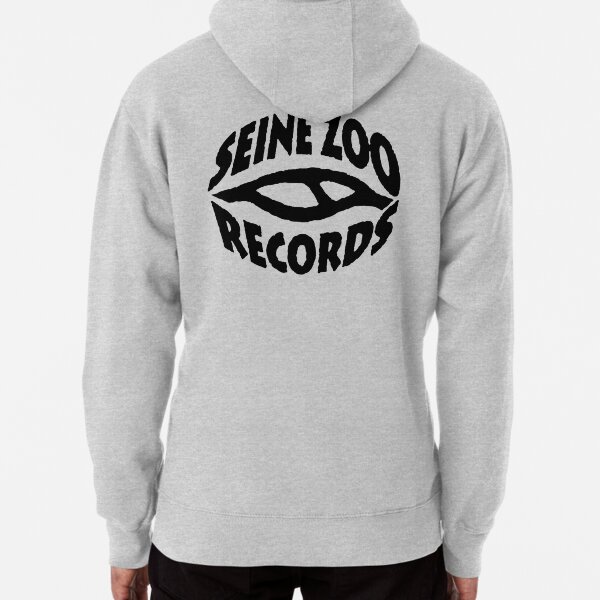 Seine Zoo Logo noir Sweat à capuche épais