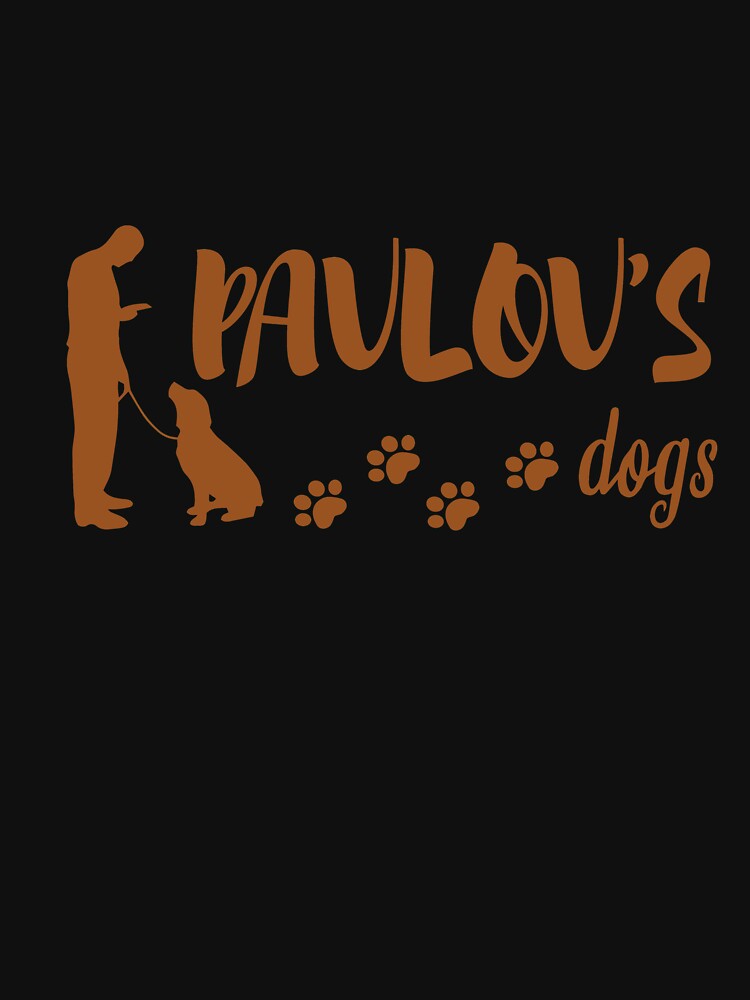 " TShirt Pavlov dogs , That Name Rings a Bell Psychology Dog Joke" T