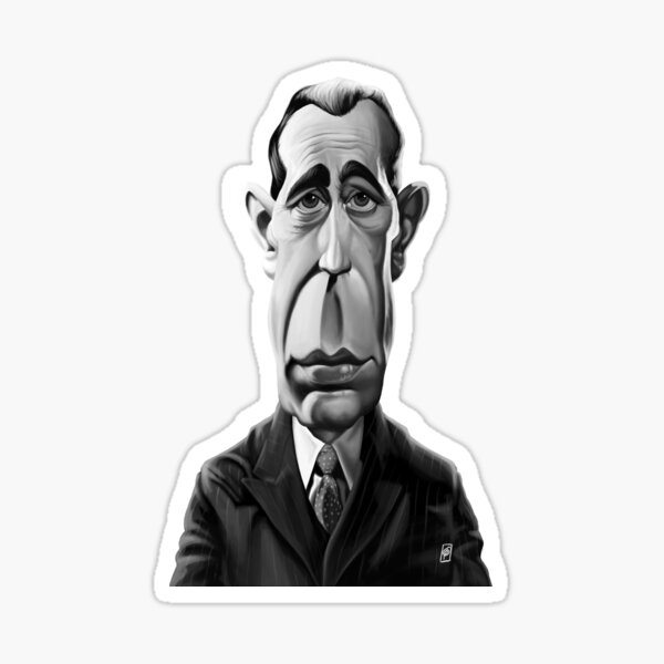 Humphrey Bogart Sticker