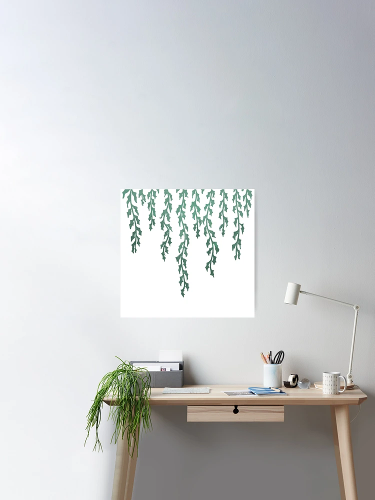 Green Vines Pattern Art: Canvas Prints, Frames & Posters