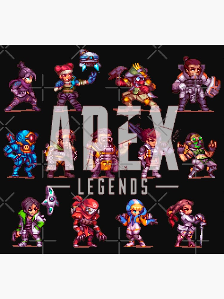 apex legends minecraft pixel art