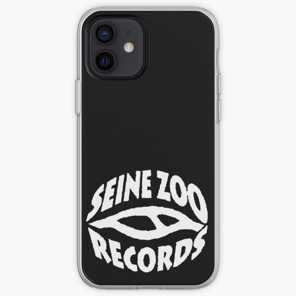 Seine Zoo Logo blanc Coque souple iPhone