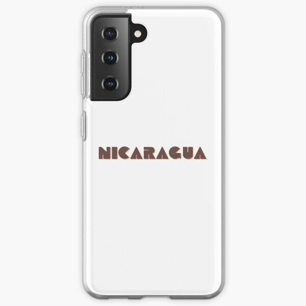 ¡Nicaragua! Funda blanda para Samsung Galaxy