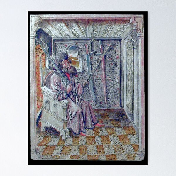 Item preview, Johannes Liechtenauer Portrait designed and sold by emovendo.