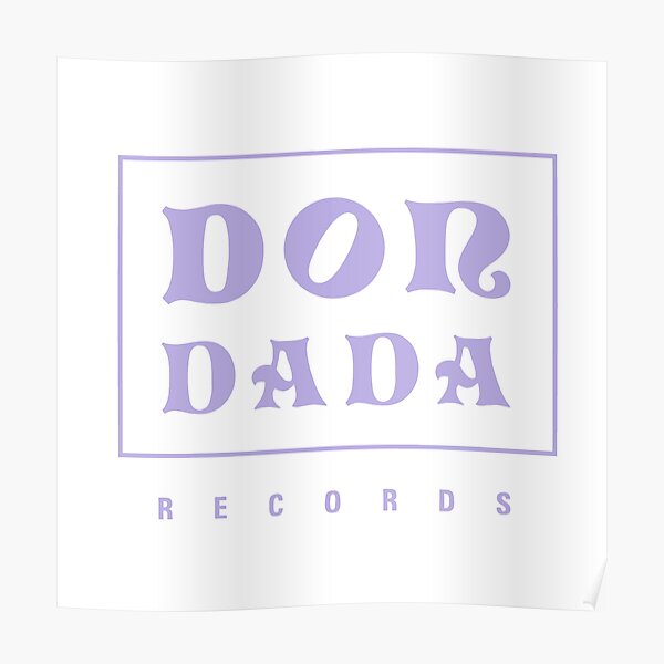 Wann - Don Dada Records logo (violet) Poster