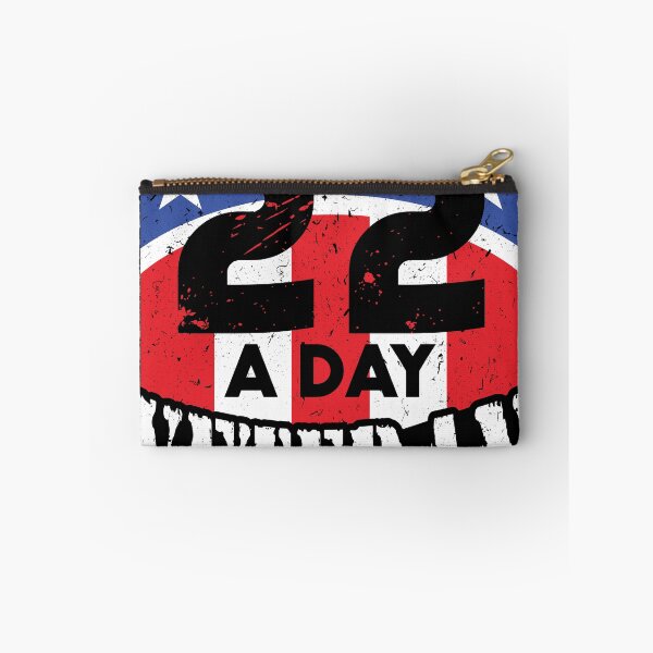 Item preview, 22 Day Veteran Lives Matter graphic Suicide Awareness print designed and sold by Lisbob.