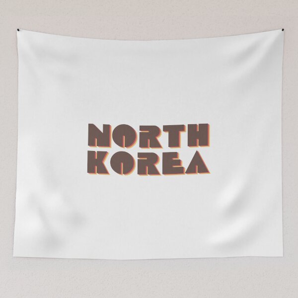 Item preview, North Korea! designed and sold by DoodleDashCollective.