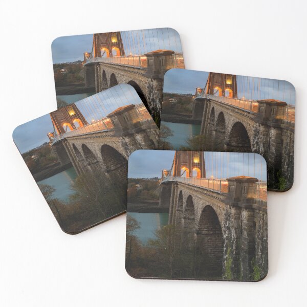 Item preview, Twilight from the mainland (Menai Bridge) designed and sold by bitm2007.