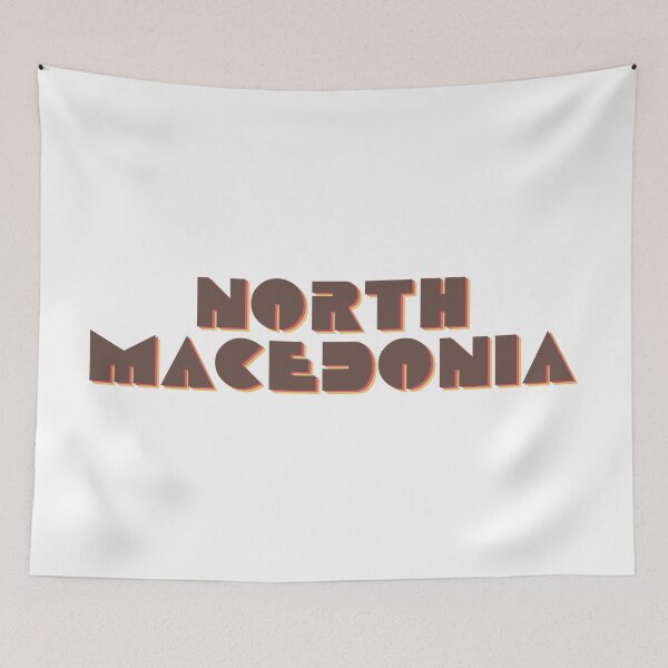Item preview, North Macedonia! designed and sold by DoodleDashCollective.