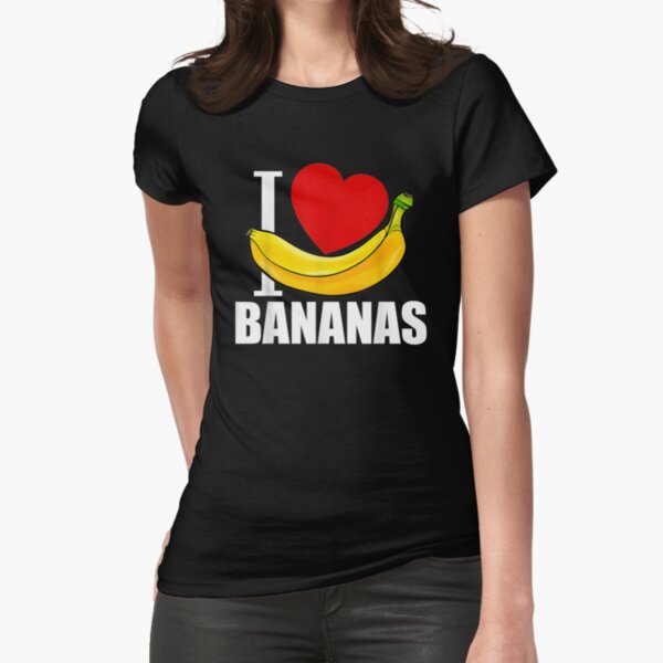 I Love Bananas - Funny Banana  Poster for Sale by MihailRailean