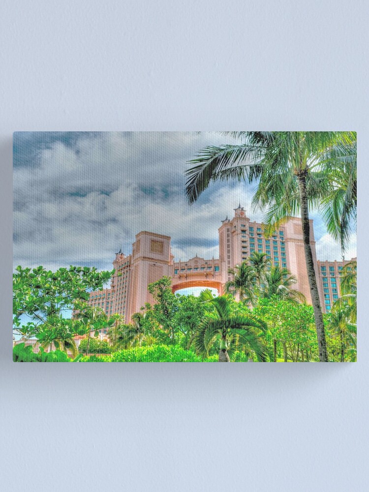 One Of The World S Most Expensive Hotel Rooms The Bridge Suite At Atlantis In Paradise Island The Bahamas Canvas Print