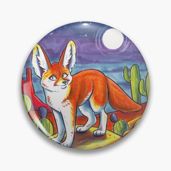 Item preview, Desert Night Fennec Fox designed and sold by kattvalk.