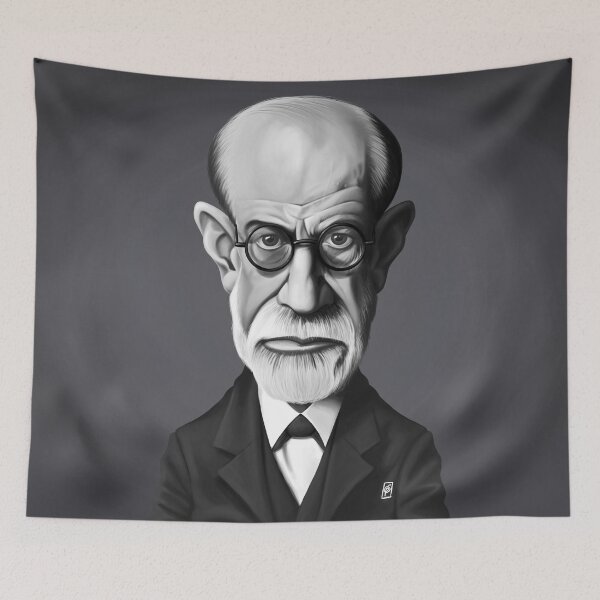Item preview, Sigmund Freud designed and sold by rob art | illustration.