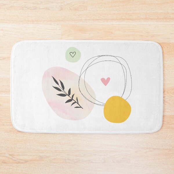 Item preview, Abstract illustration inspired by nature and love designed and sold by ColorsHappiness.