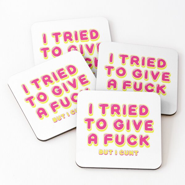Item preview, I tried to give a fuck designed and sold by lazarusheart.
