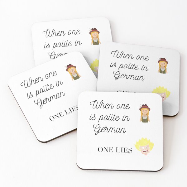 Item preview, When one is polite in German, one lies - Goethe designed and sold by Time4German.