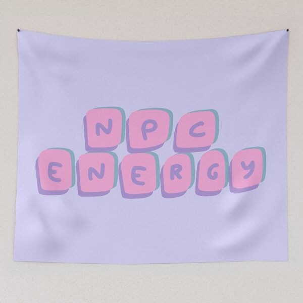 Item preview, NPC Energy! designed and sold by DoodleDashCollective.