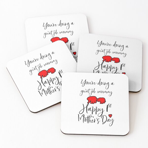 Item preview, You're doing a great job mommy Happy first Mother's Day best mom elephant designed and sold by Akmloza.