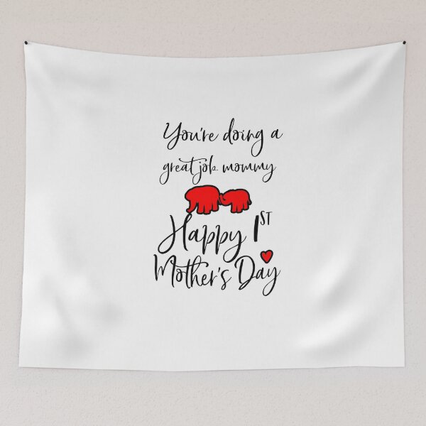 Item preview, You're doing a great job mommy Happy first Mother's Day best mom elephant designed and sold by Akmloza.