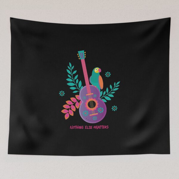 Item preview, Nothing Else Matters Guitar & Bird designed and sold by FlauntMerch.