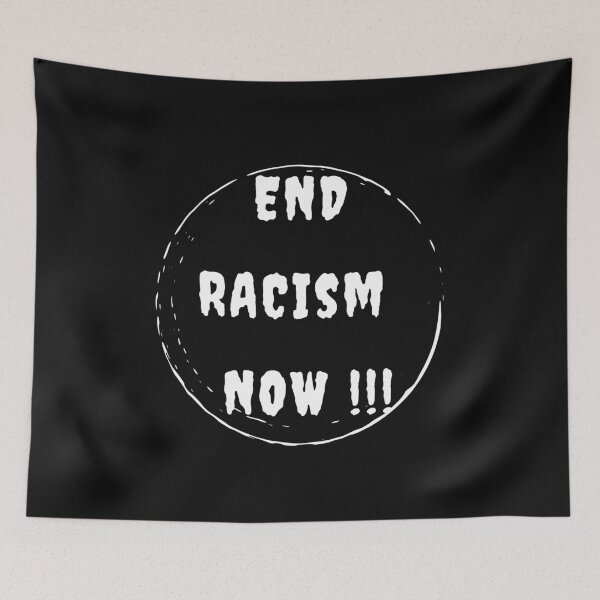 Item preview, End Racism Now T-shirt,End Violence Tee,End Racism Now Tee, Stop Racism Tee designed and sold by Barwane Products.