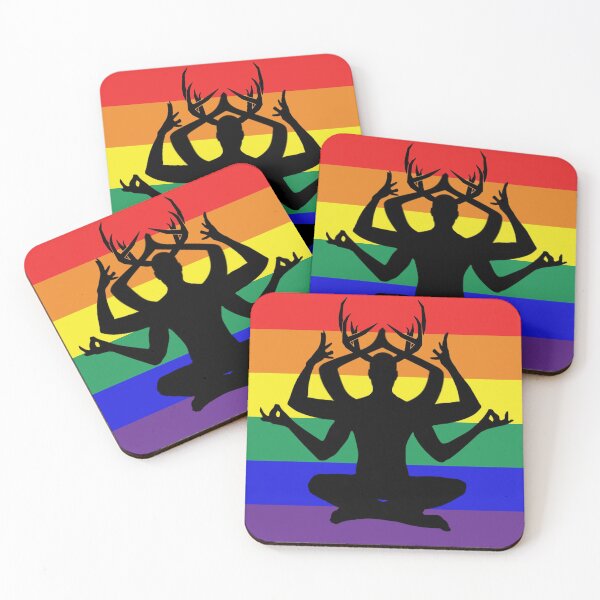 Item preview, Pride Wendigo designed and sold by Adaptive Boneyard.