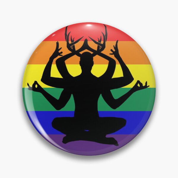 Item preview, Pride Wendigo designed and sold by Adaptive Boneyard.