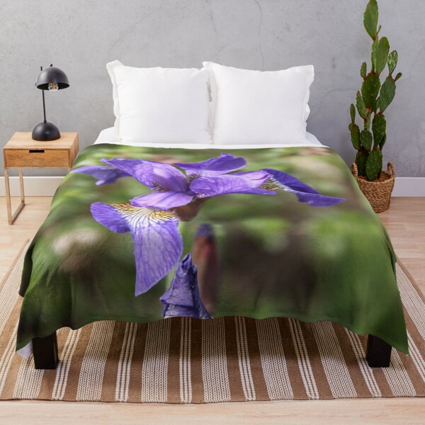 Item preview, Iris versicolor blue spring flower	 designed and sold by EstelleRossetti.