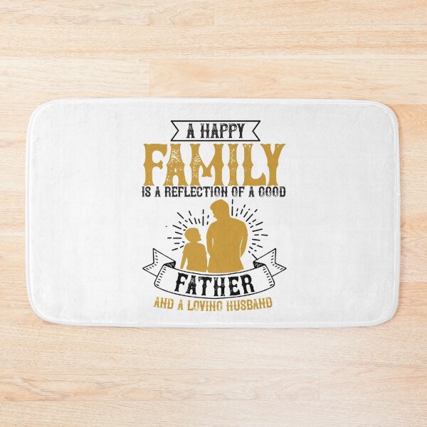Item preview, Dad Fathers day gift | Happy family is a reflection of a good father and loving husband designed and sold by teamph.