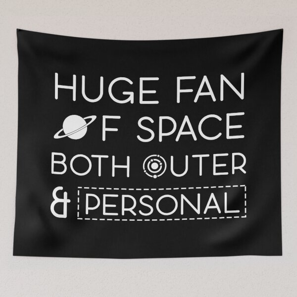 Item preview, Gran fanático del espacio, tanto exterior como personal. designed and sold by Fives55.