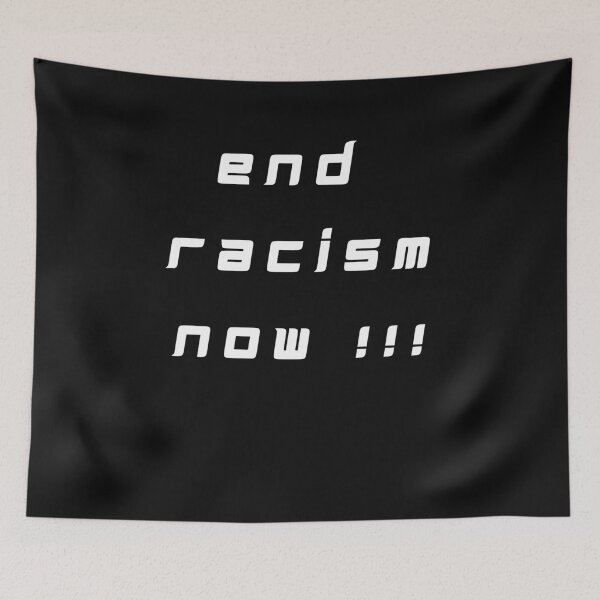 Item preview, End Racism Now, End Violence Tee,End Racism Now Tee, Stop Racism Tee designed and sold by Barwane Products.