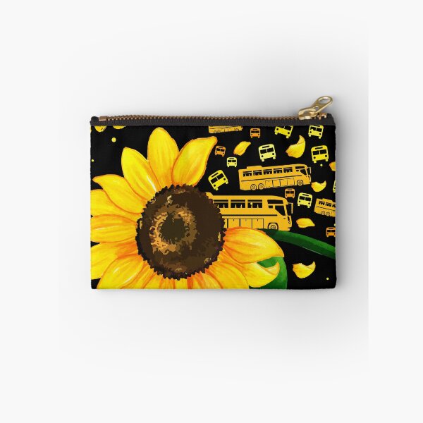 Item preview, Sunflower Bus Driver Gift Idea print designed and sold by Lisbob.