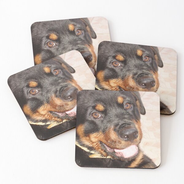Item preview, Portrait Of A Gentle Faced Female Rottweiler  designed and sold by taiche.