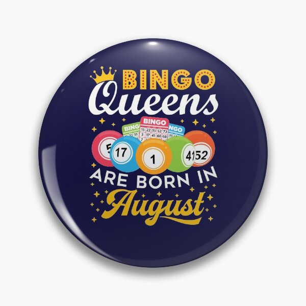 Item preview, Bingo Birthday Bingo Queens Are Born in August designed and sold by jaygo.