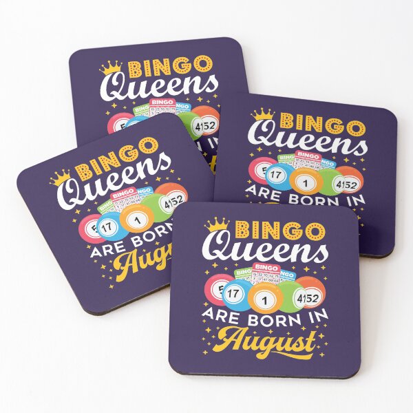 Item preview, Bingo Birthday Bingo Queens Are Born in August designed and sold by jaygo.