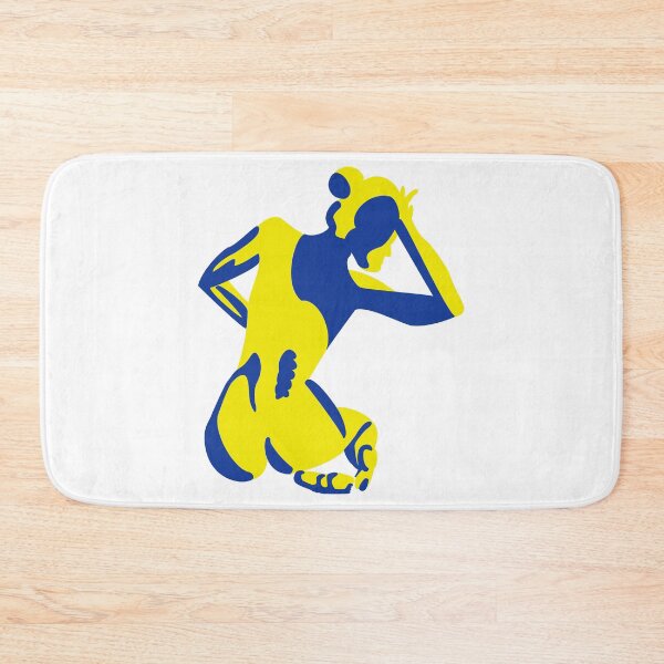 Item preview, Blue and yellow woman designed and sold by aanais.