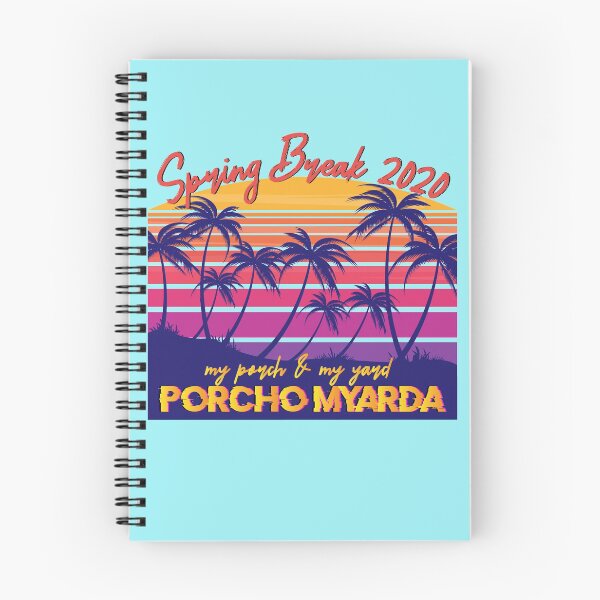 Item preview, porcho myarda spring break 2020 designed and sold by John Hana.