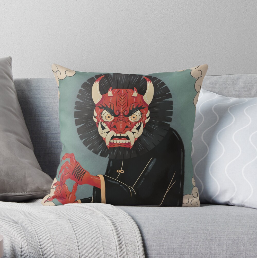 Item preview, Throw Pillow designed and sold by Bratzoid.