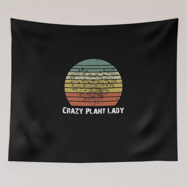 Item preview, Pets Crazy Plant Lady Funny Gardening Plant Lady Gift Idea Flower Vegetable Greenhouse Indoor Outdoor Gardener Christmas Holiday Birthday Present Mother Grand mom  designed and sold by Akmloza.
