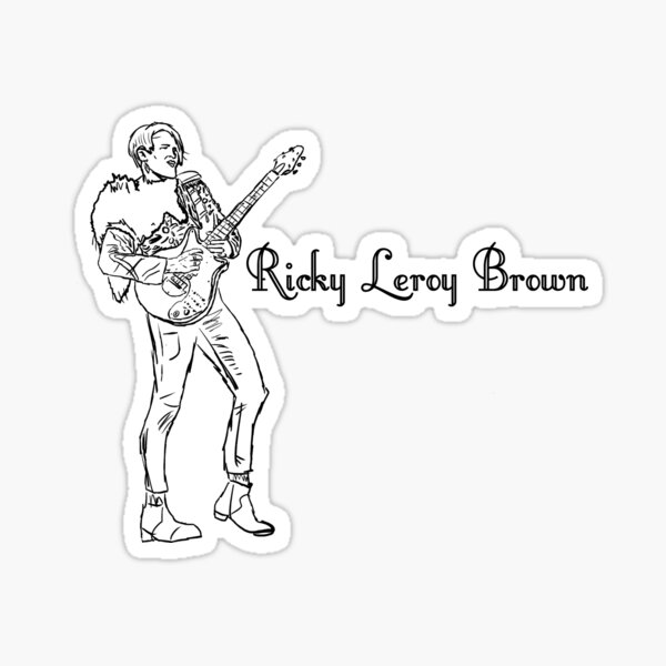 Ricky Leroy Brown Sticker
