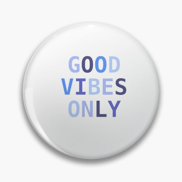 Item preview, Good vibes only in blue designed and sold by REBDesignz.