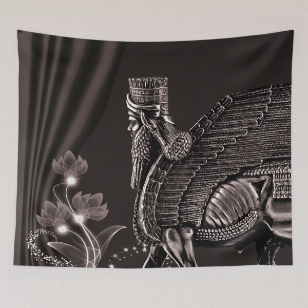 Item preview, Assyrian Classic Lamassu designed and sold by doniainart.