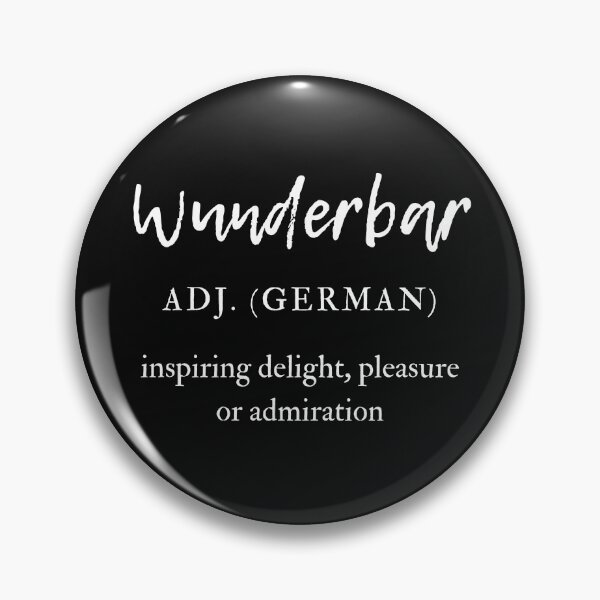 Item preview, Wunderbar Wonderful German Deutsch Dictionary Definition designed and sold by Time4German.
