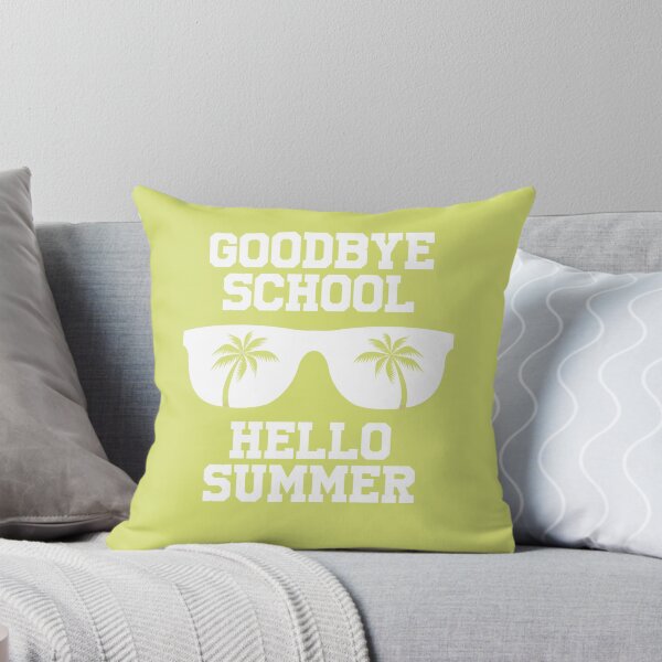 Item preview, Goodbye School Hello Summer  Cool Last Day Of School Schools Out Summer Student Teacher Gift designed and sold by BCNDesign.